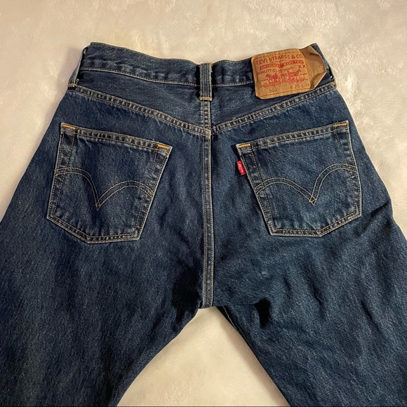 ✖️SOLD✖️ Men’s Levi 501 Straight Leg Button Fly - Picture 4 of 12
